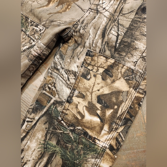 Carhartt Camo Toddler Overalls - Picture 3 of 4